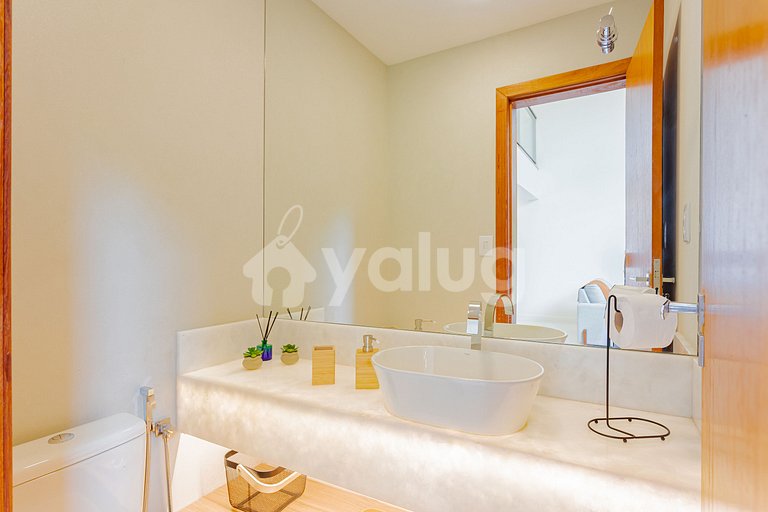 Maravilhosa Casa com 6 suítes e Piscina - Praia do Forte