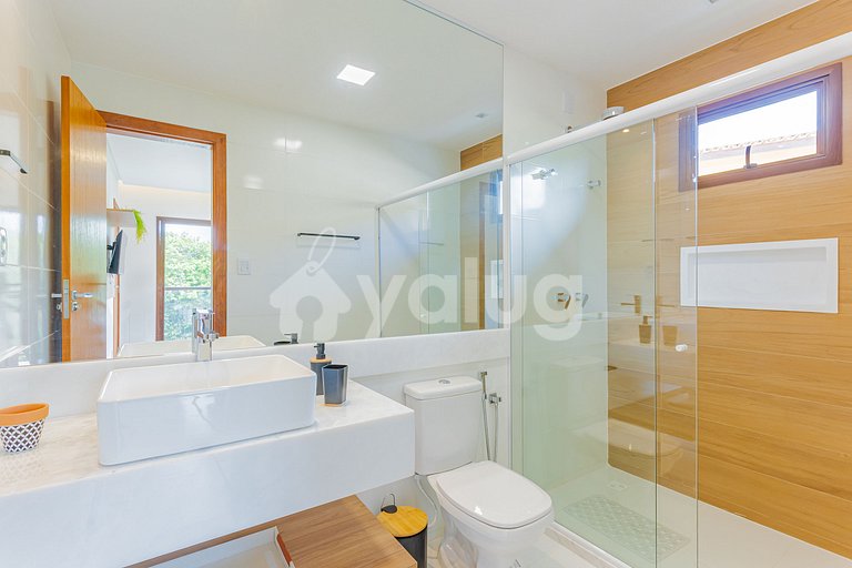 Maravilhosa Casa com 6 suítes e Piscina - Praia do Forte