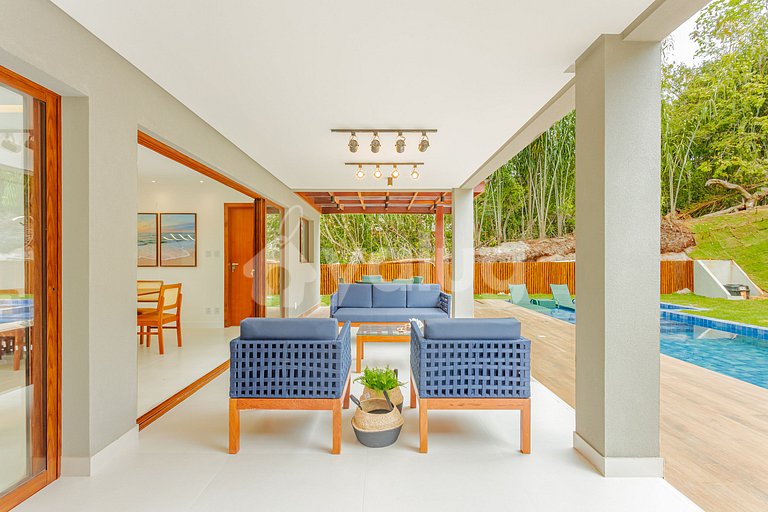 Maravillosa casa con 6 suites y piscina - Praia do Forte