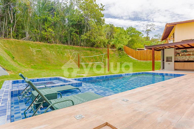 Maravilhosa Casa com 6 suítes e Piscina - Praia do Forte