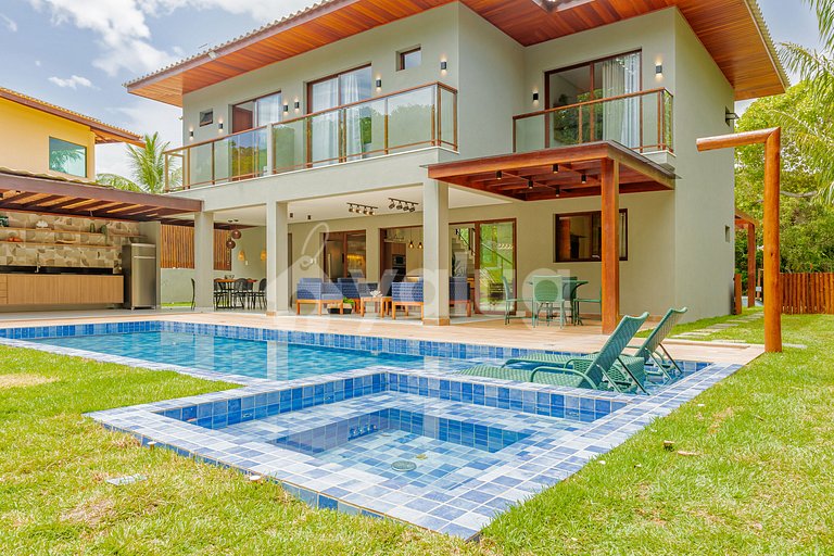 Great House with 6 suites and Swimming Pool - Praia do Forte