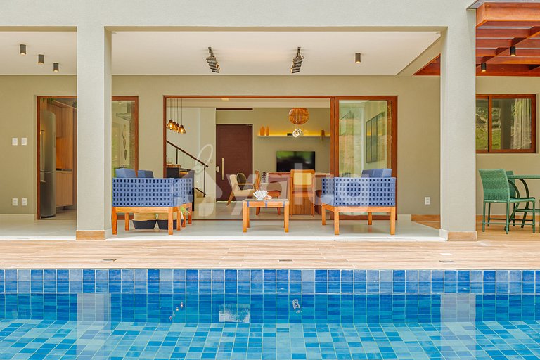 Maravilhosa Casa com 6 suítes e Piscina - Praia do Forte