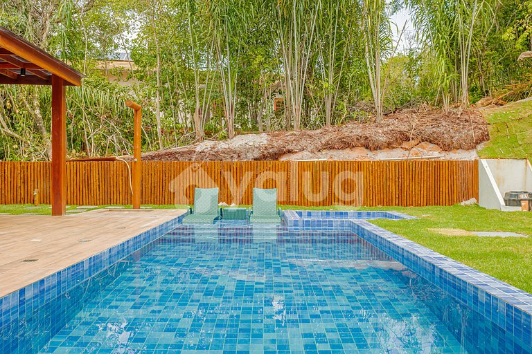 Maravilhosa Casa com 6 suítes e Piscina - Praia do Forte