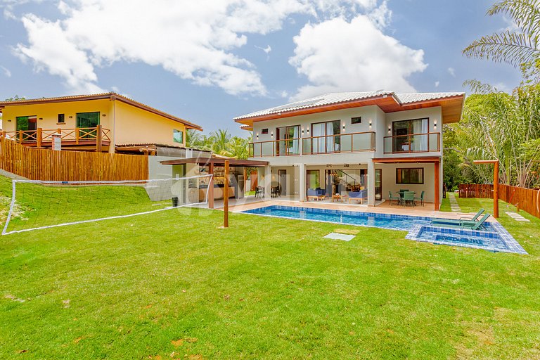 Maravilhosa Casa com 6 suítes e Piscina - Praia do Forte