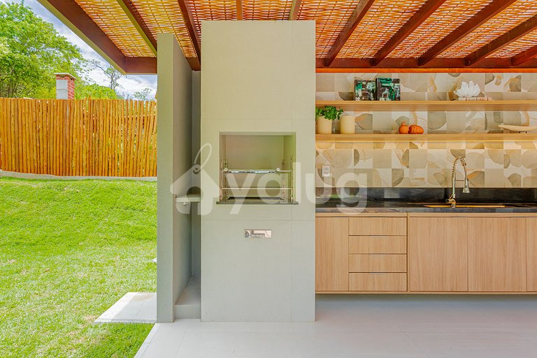 Maravilhosa Casa com 6 suítes e Piscina - Praia do Forte