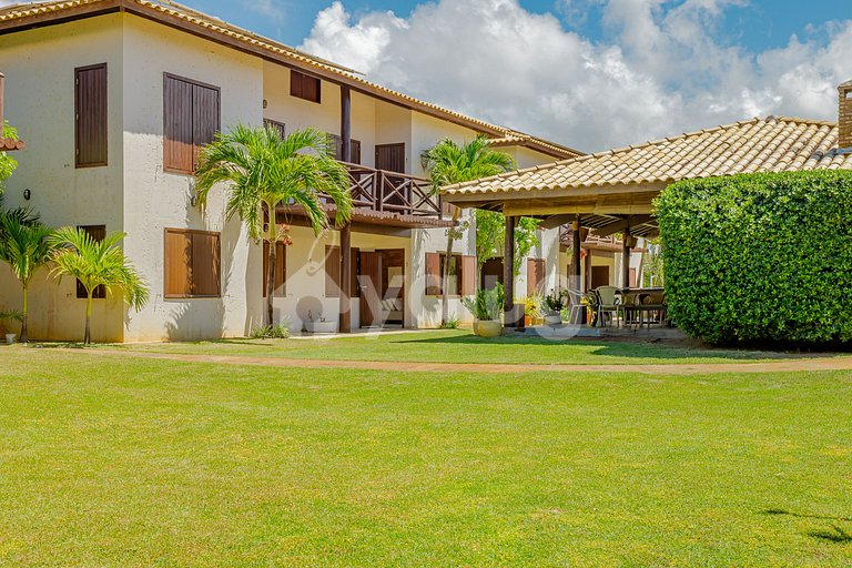 Ótimo apartamento pé na areia com 3 suítes - Itacimirim