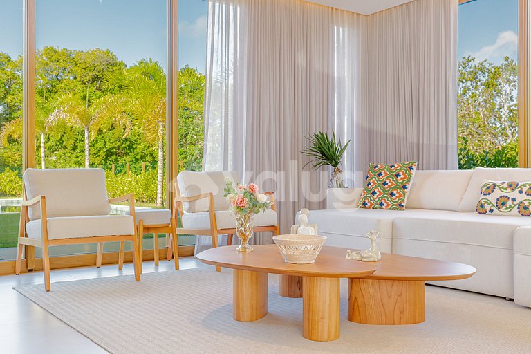 Maravilhosa Casa com 5 Suítes e Piscina - Praia do Forte