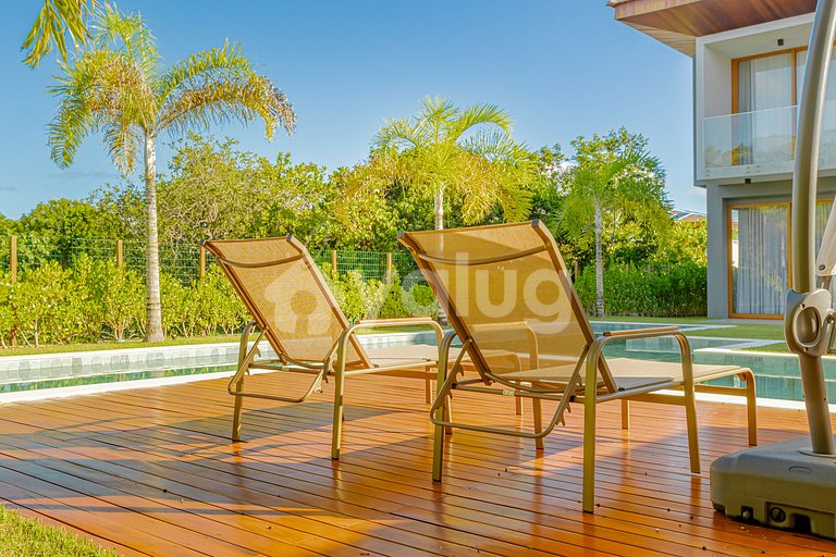 Maravilhosa Casa com 5 Suítes e Piscina - Praia do Forte