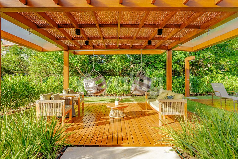 Maravillosa casa con 5 suites y piscina - Praia do Forte