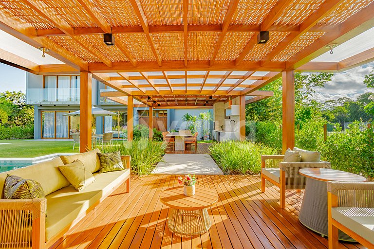 Maravillosa casa con 5 suites y piscina - Praia do Forte