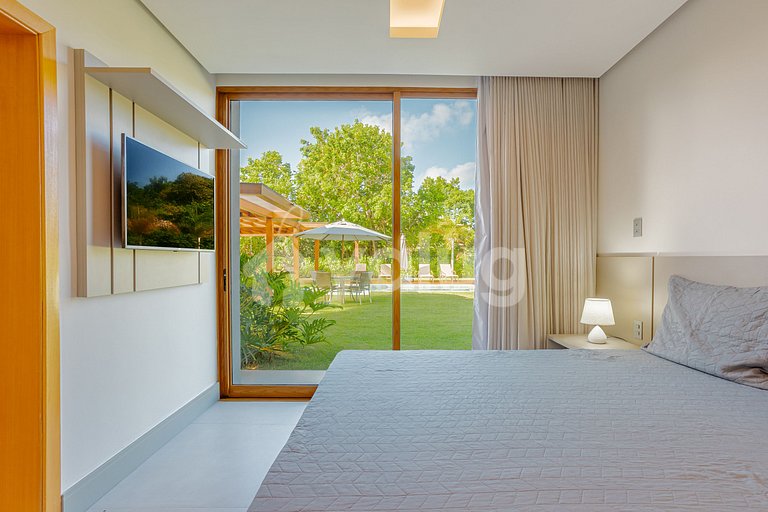Maravillosa casa con 5 suites y piscina - Praia do Forte