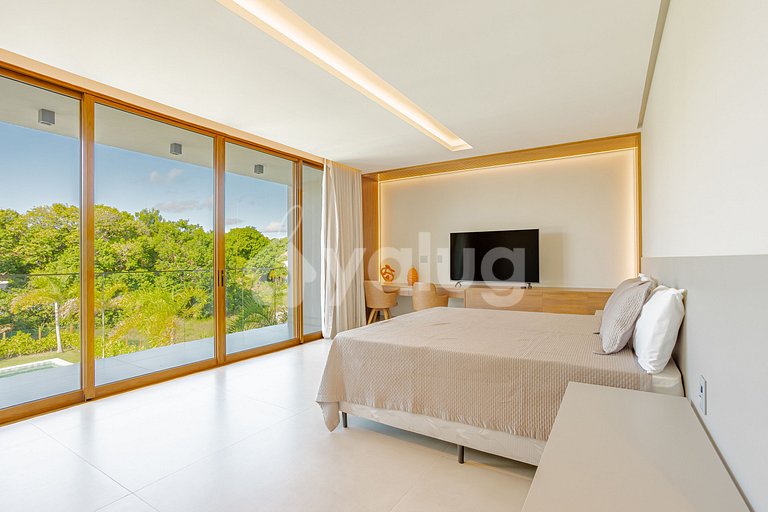 Maravilhosa Casa com 5 Suítes e Piscina - Praia do Forte