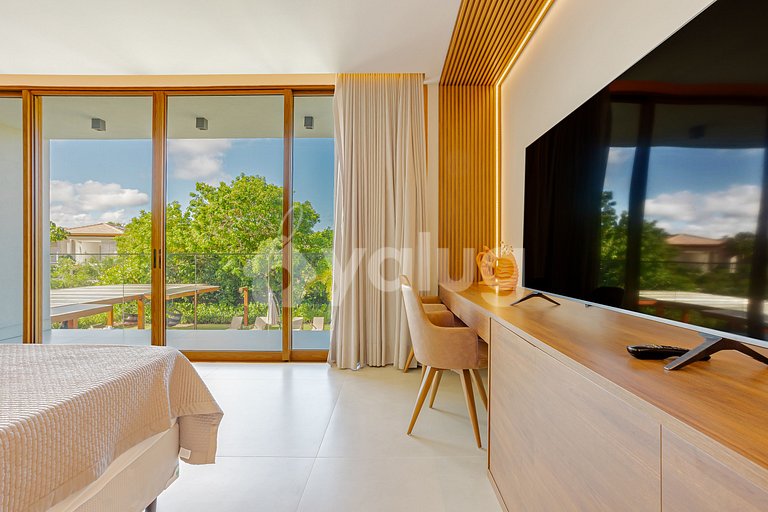 Maravillosa casa con 5 suites y piscina - Praia do Forte