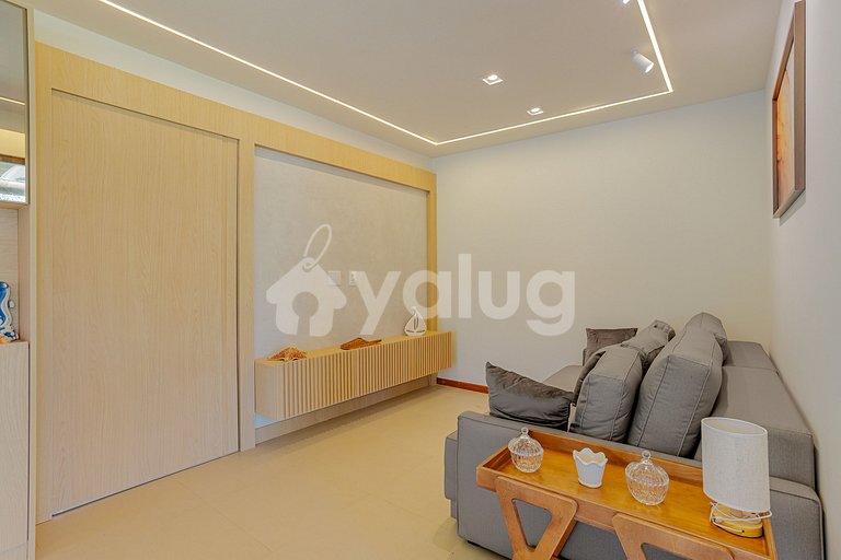 Maravilhosa casa com 2 suítes e 1 quarto - Praia do Forte