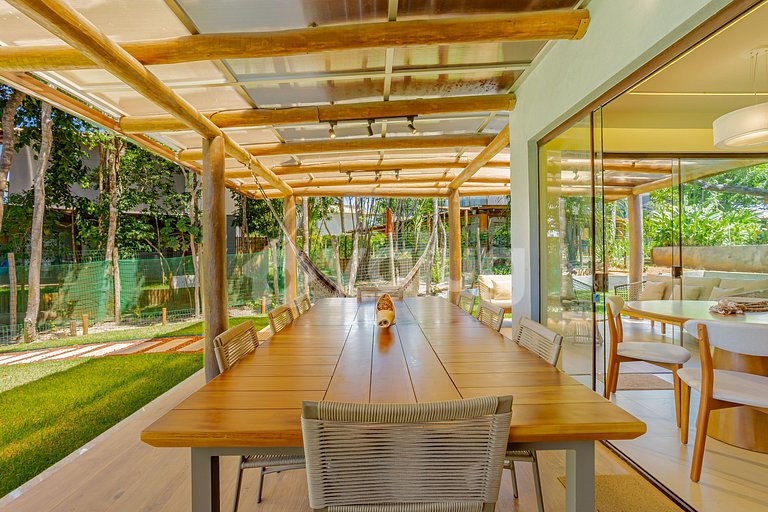 Maravilhosa casa com 2 suítes e 1 quarto - Praia do Forte