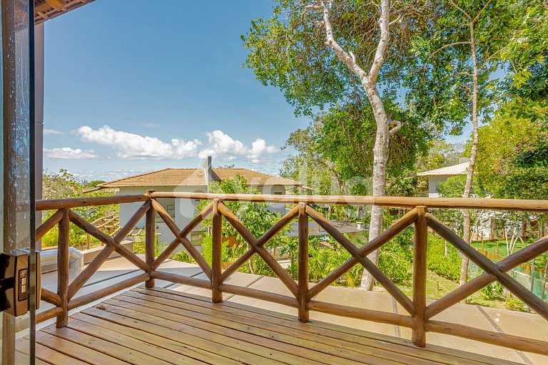 Maravilhosa casa com 2 suítes e 1 quarto - Praia do Forte