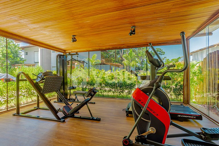 Maravilhosa casa com 2 suítes e 1 quarto - Praia do Forte