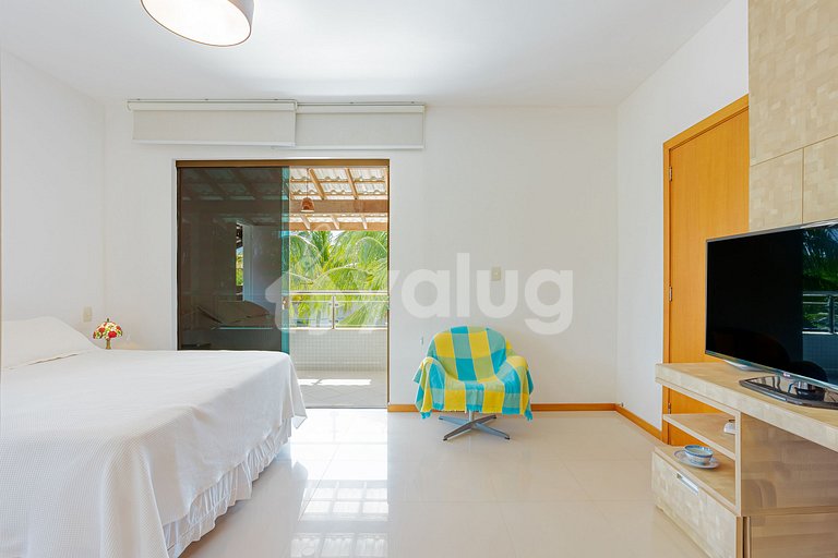 Excellent House 4 Suites with swimming pool in Genipabu - Gu