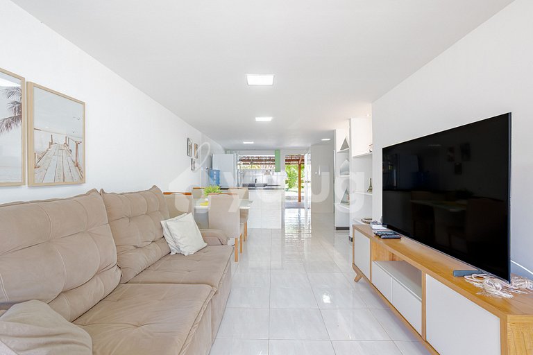 Lindo Village a 250m da Praia, 4 Suítes - Guarajuba