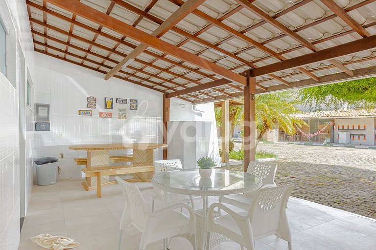 Lindo Village a 250m da Praia, 4 Suítes - Guarajuba