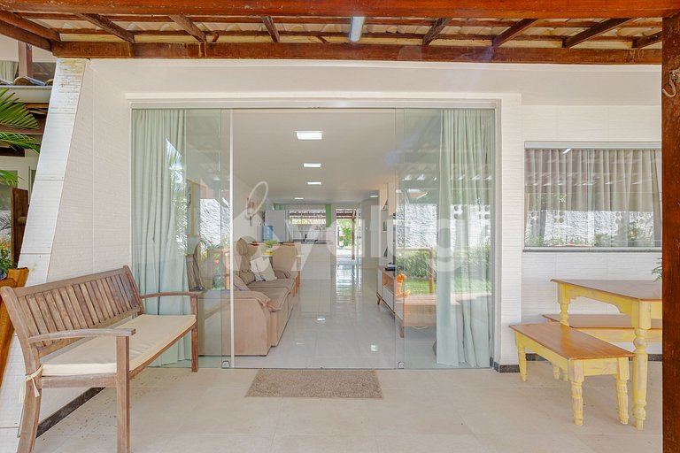 Lindo Village a 250m da Praia, 4 Suítes - Guarajuba