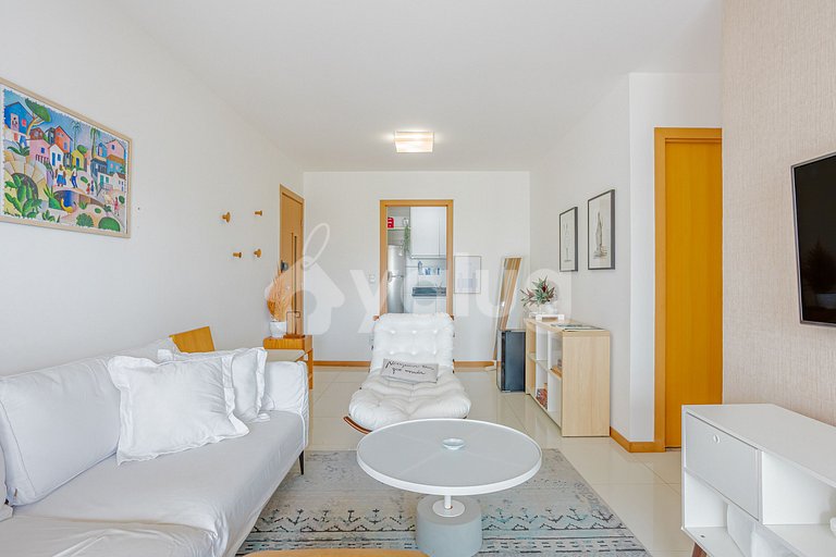 Apartamento con vista al mar para 5 personas - Itaigara
