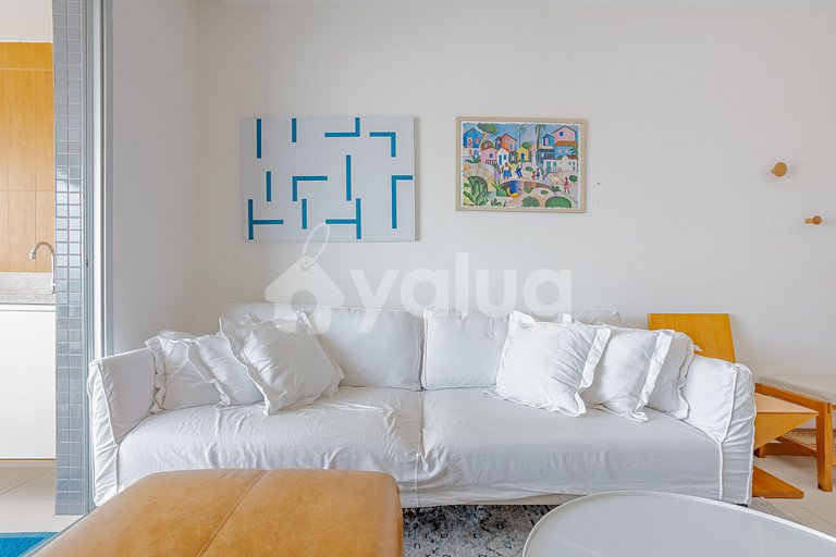 Excelente Apartamento Vista Mar para 5 Pessoas - Itaigara