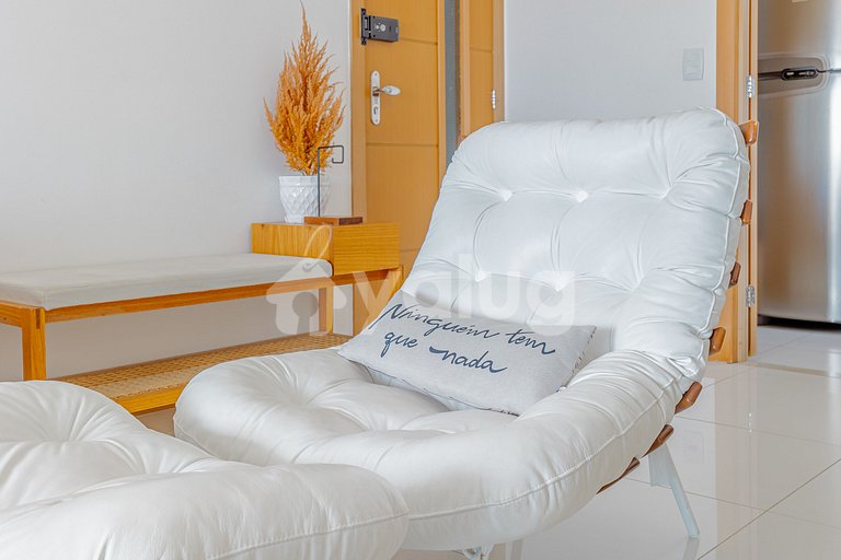 Excelente Apartamento Vista Mar para 5 Pessoas - Itaigara