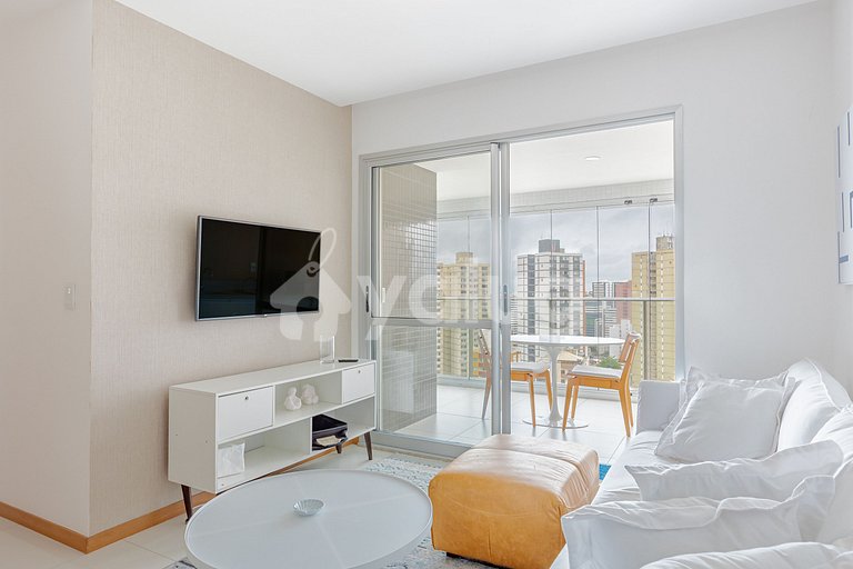 Excellent Sea View Apartment for 5 People - Itaigara