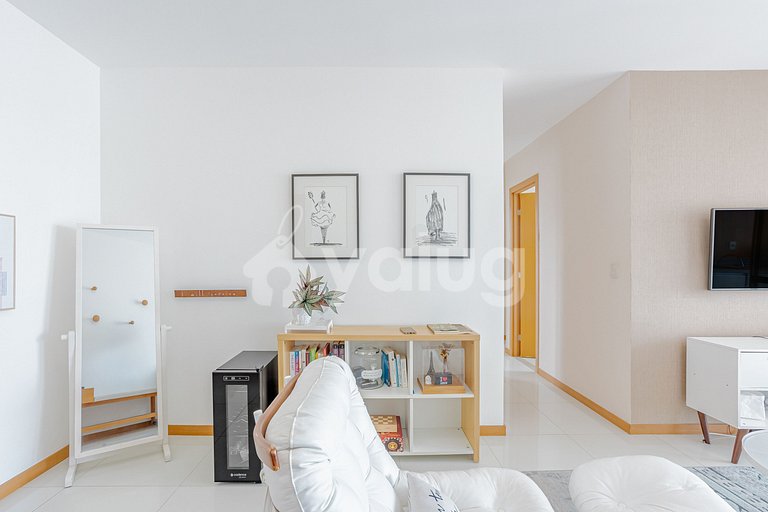 Apartamento con vista al mar para 5 personas - Itaigara