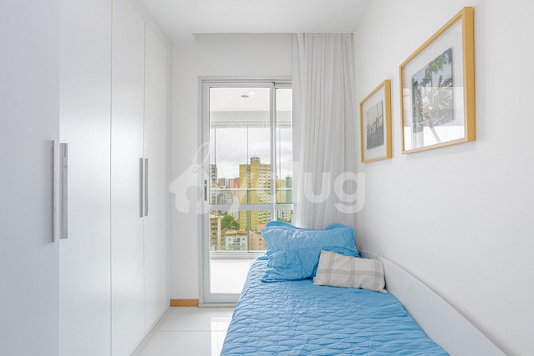 Apartamento con vista al mar para 5 personas - Itaigara