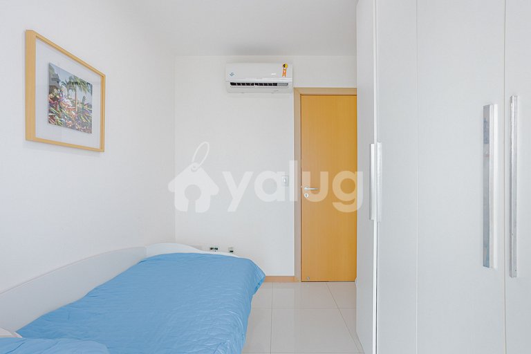 Apartamento con vista al mar para 5 personas - Itaigara