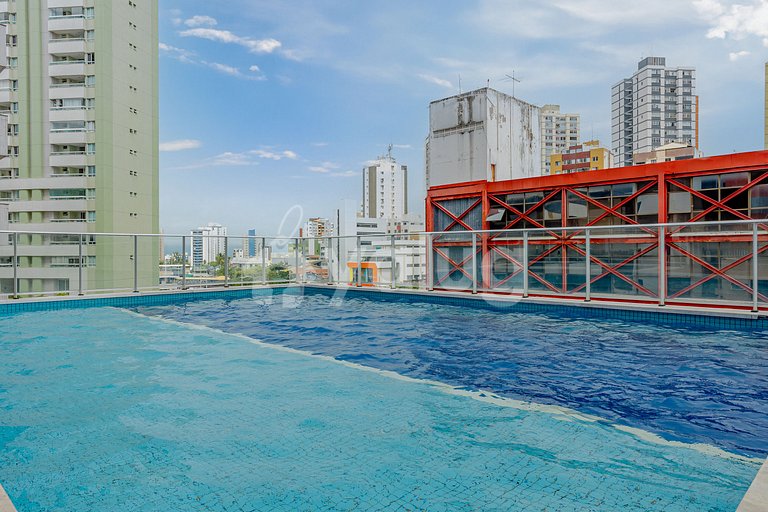 Apartamento con vista al mar para 5 personas - Itaigara