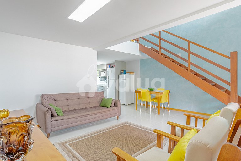 Hermoso apartamento frente al mar con 4 suites - Itacimirim