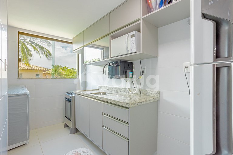 Lindo Apartamento Pé na Areia com 4 Suítes - Itacimirim