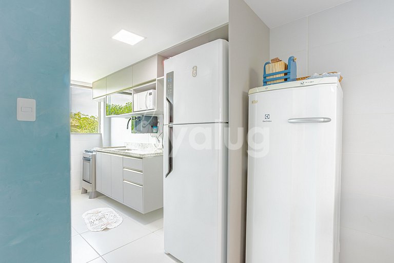 Lindo Apartamento Pé na Areia com 4 Suítes - Itacimirim