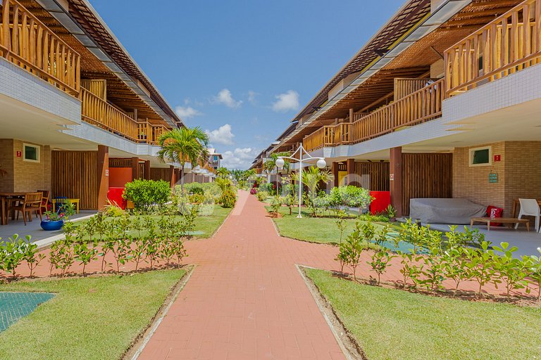 Hermoso apartamento frente al mar con 4 suites - Itacimirim