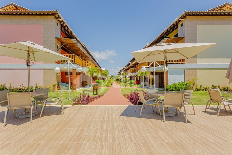 Hermoso apartamento frente al mar con 4 suites - Itacimirim