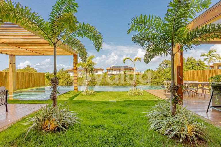 Hermosa mansión con 5 suites y piscina - Praia do Forte