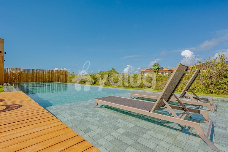 Linda Mansão com 5 Suítes e Piscina - Praia do Forte