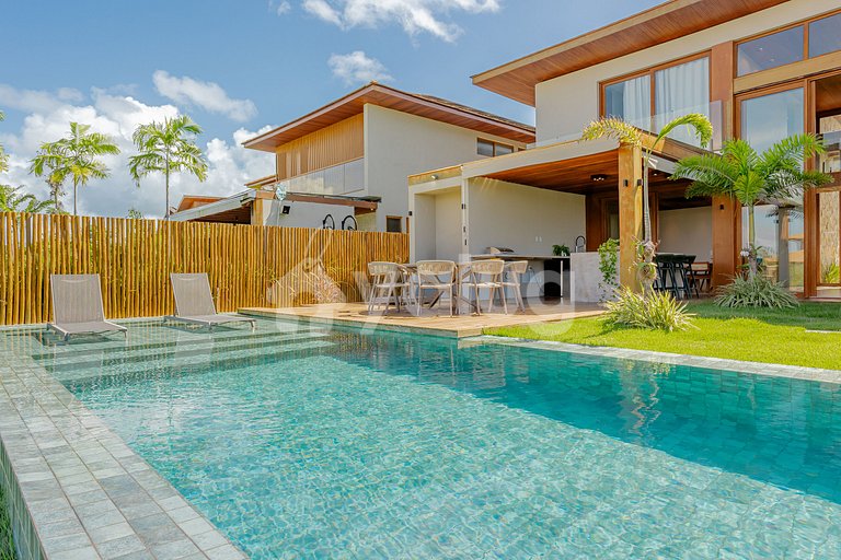 Hermosa mansión con 5 suites y piscina - Praia do Forte