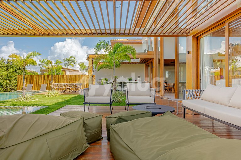 Hermosa mansión con 5 suites y piscina - Praia do Forte