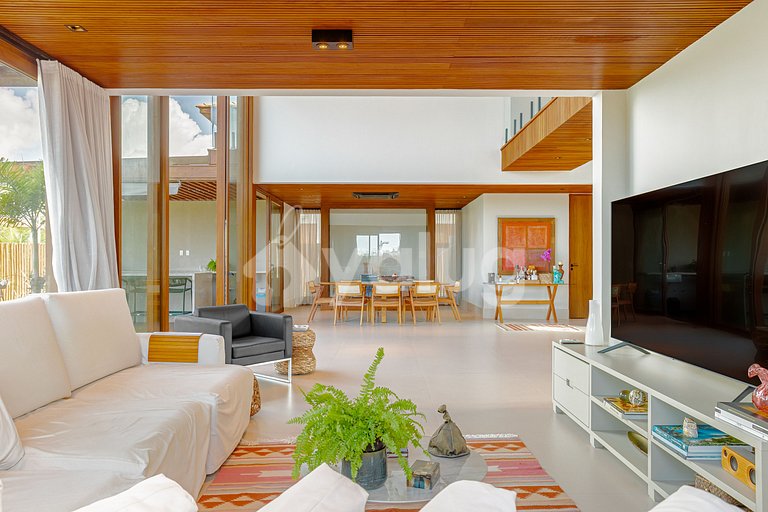 Great Mansion with 5 Suites and Swimming Pool-Praia do Forte