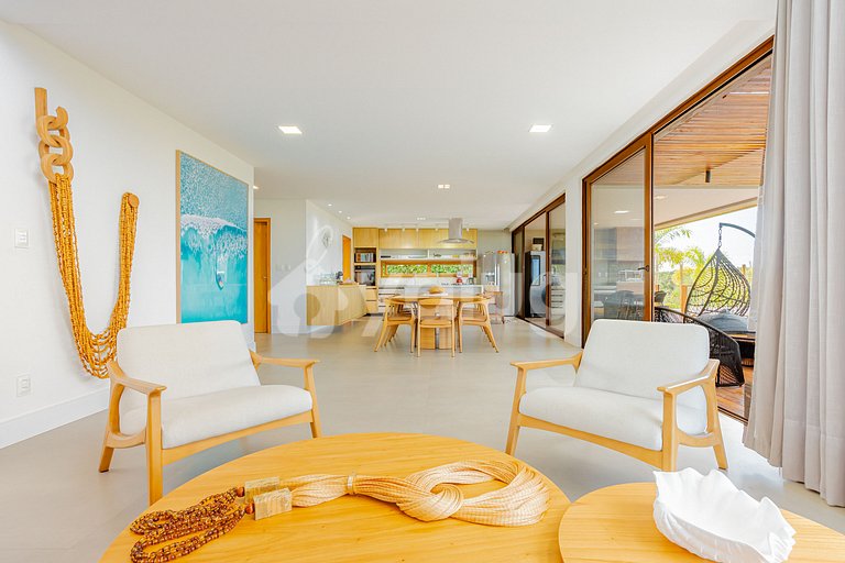 Casa de alto estándar 5 Suites - Praia do Forte