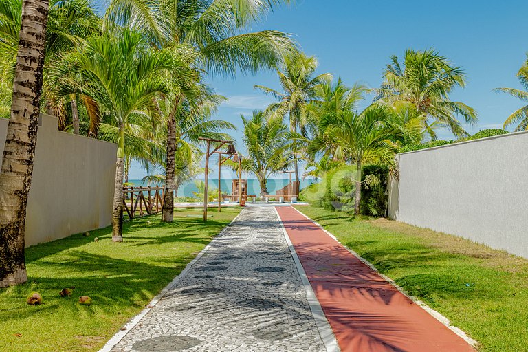 Casa espetacular 5 suítes pé na areia - Guarajuba