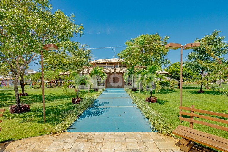 Maravilhosa casa com 5 suítes a 350m da praia - Guarajuba