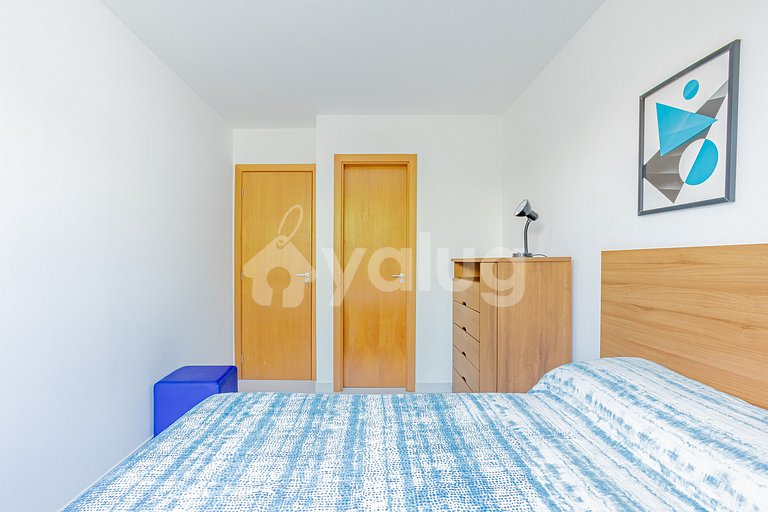 Lindo Apartamento 3/4 Pé na Areia em Itacimirim