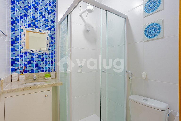 Lindo Apartamento 3/4 Pé na Areia em Itacimirim