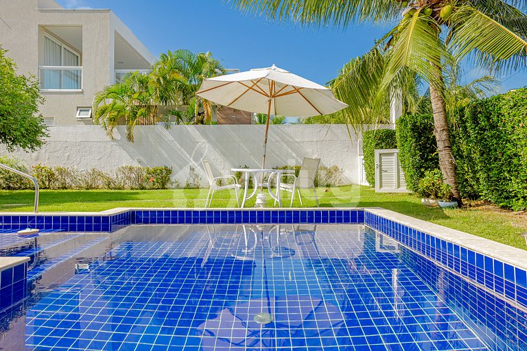 Excelente Casa c/ Piscina 3 Suítes 450m da Praia - Guarajuba