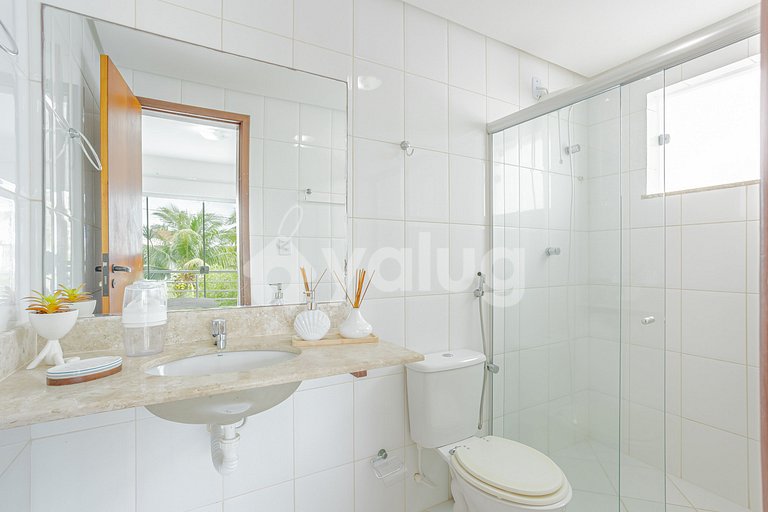 Excelente Casa com Piscina e 3 Suítes a 450m da Praia - Guar